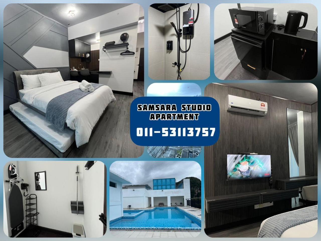 Samsara Studio Apartment At Kompleks Mutiara Gm Gua Musang Kültér fotó